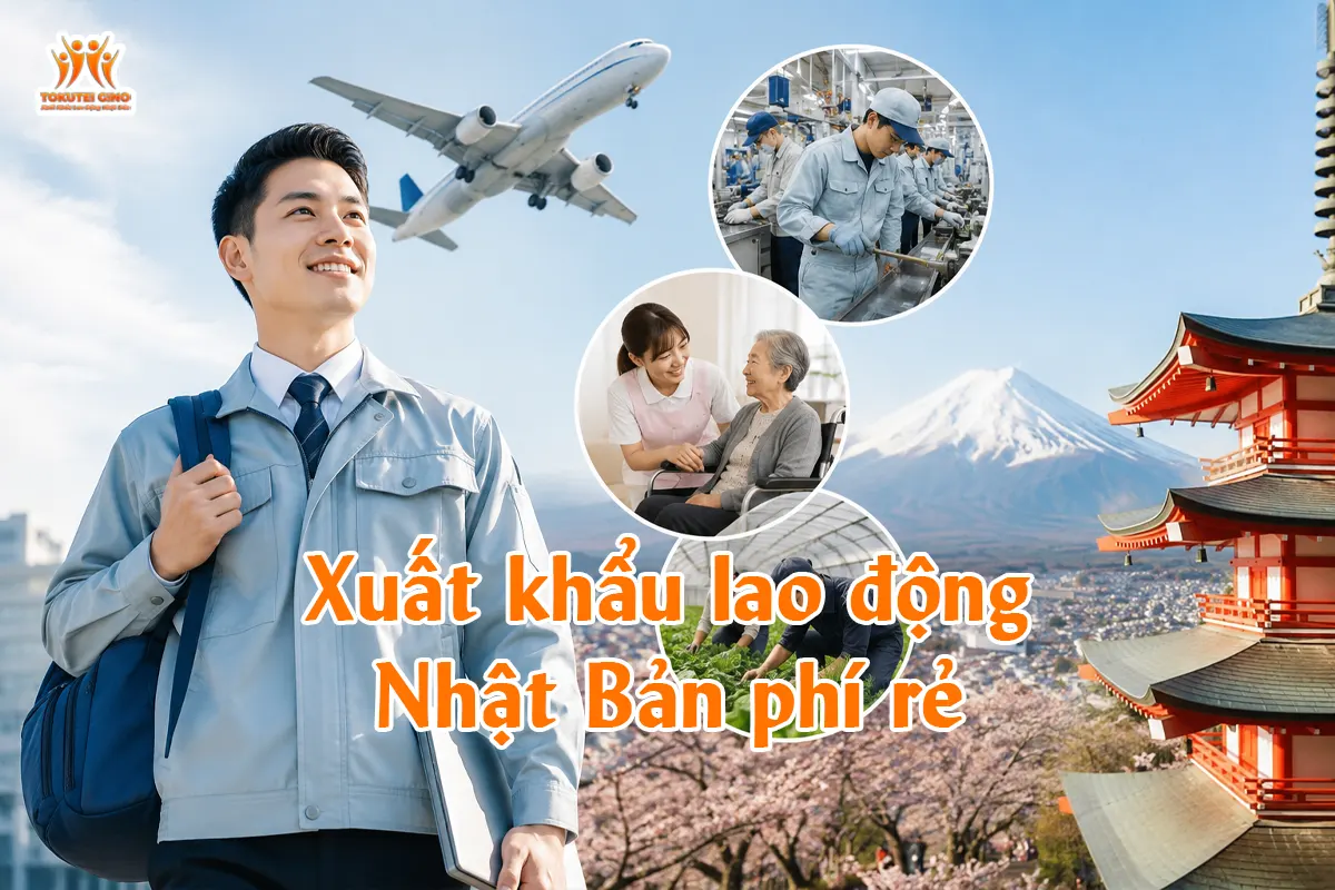 Xuất khẩu lao động Nhật Bản phí rẻ