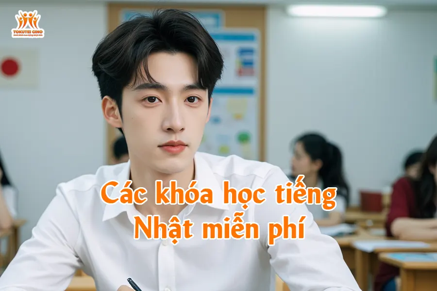 Các khóa học tiếng Nhật miễn phí