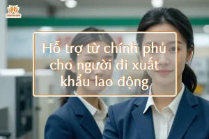 Hỗ trợ từ chính phủ cho người đi xuất khẩu lao động