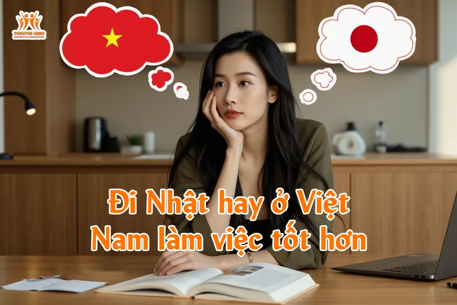 Đi Nhật hay ở Việt Nam làm việc tốt hơn