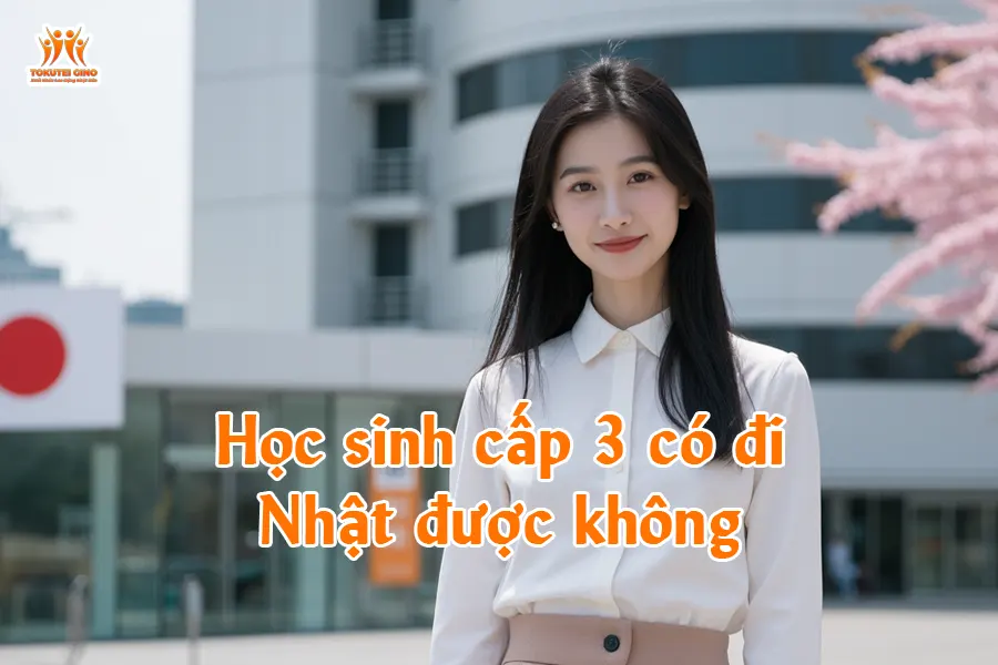 Học sinh cấp 3 có đi Nhật được không