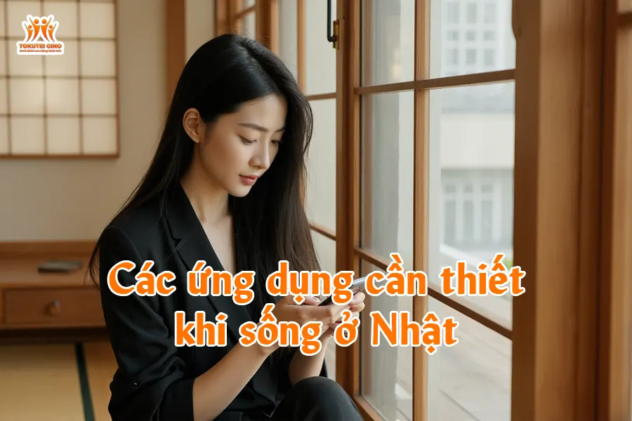 Các ứng dụng cần thiết khi sống ở Nhật