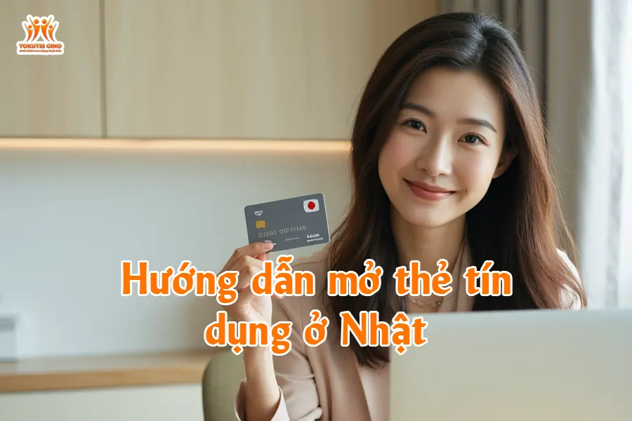 Hướng dẫn mở thẻ tín dụng ở Nhật