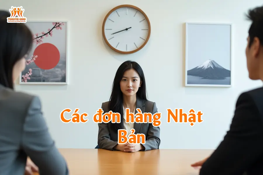 Các đơn hàng Nhật Bản