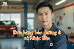 Đơn hàng bảo dưỡng ô tô Nhật Bản