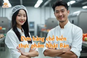 Đơn hàng chế biến thực phẩm Nhật Bản
