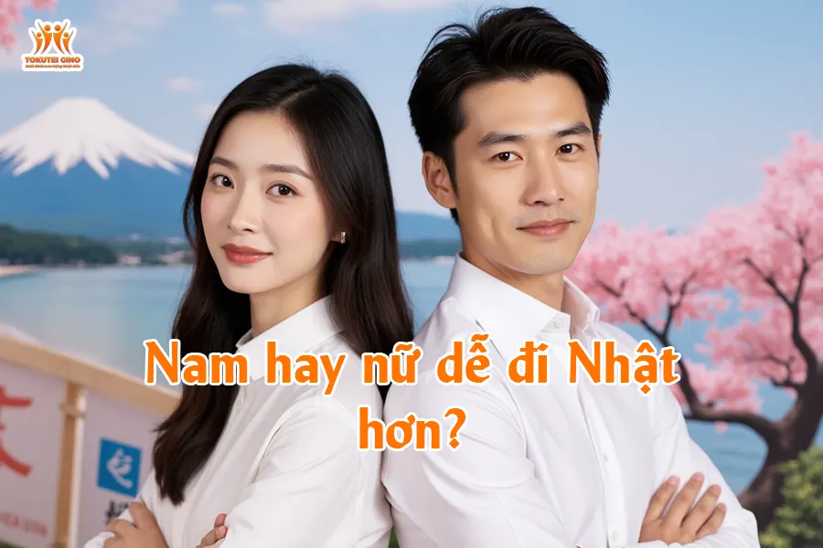 Nam hay nữ dễ đi Nhật hơn