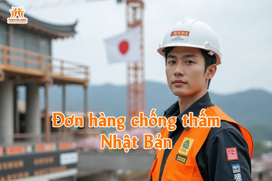 Đơn hàng chống thấm Nhật Bản