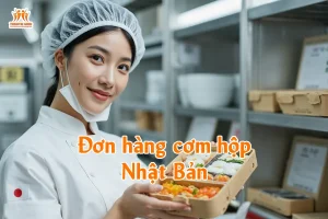 Đơn hàng cơm hộp Nhật Bản