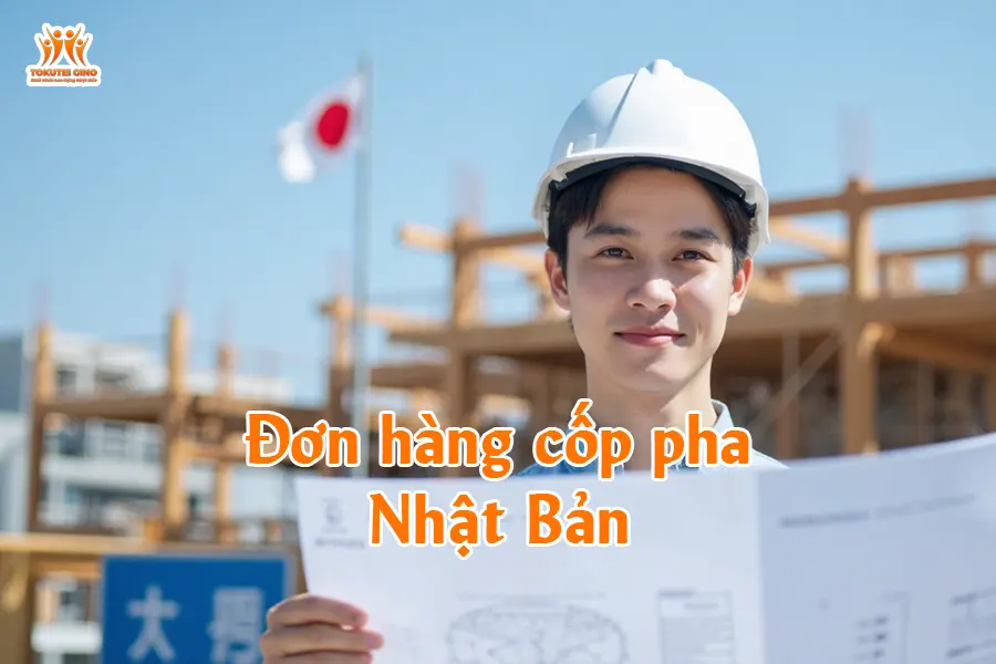 Đơn hàng cốp pha Nhật Bản