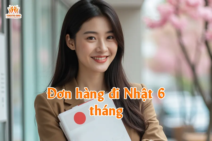 Đơn hàng đi Nhật 6 tháng