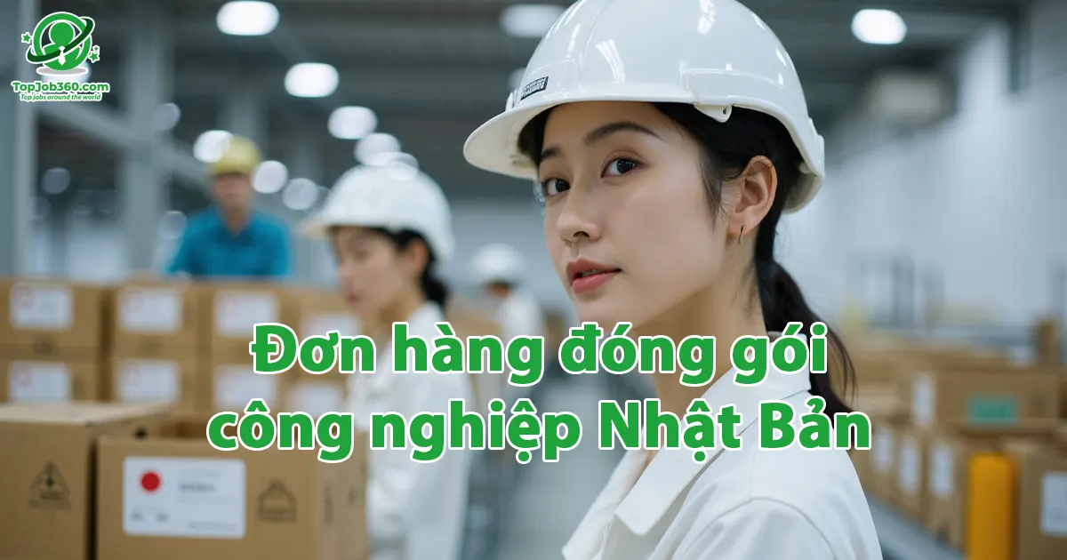 Đơn hàng đóng gói công nghiệp Nhật Bản