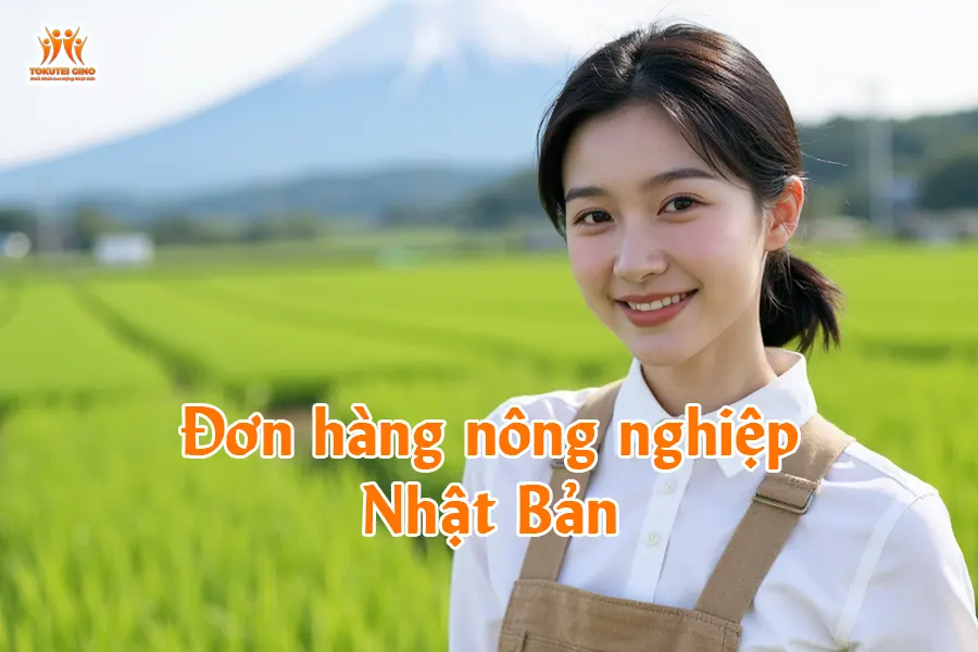 Đơn hàng nông nghiệp Nhật Bản