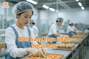 Đơn hàng thực phẩm Nhật Bản