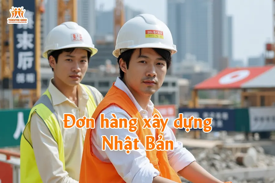 Đơn hàng xây dựng Nhật Bản