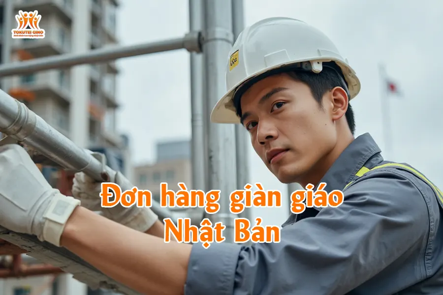 Đơn hàng giàn giáo Nhật Bản