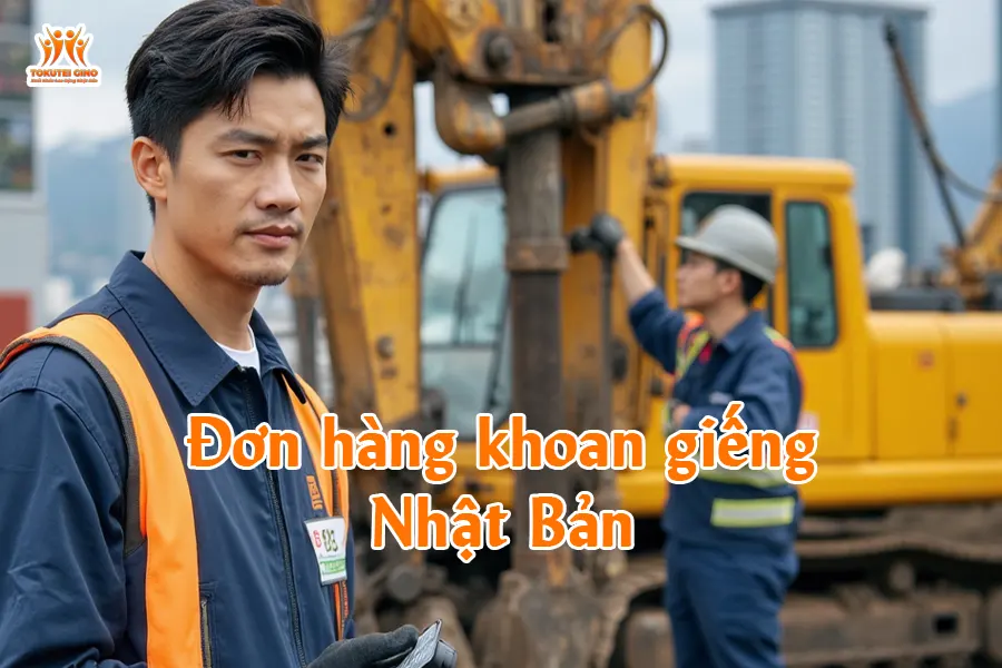 Đơn hàng khoan giếng Nhật Bản 