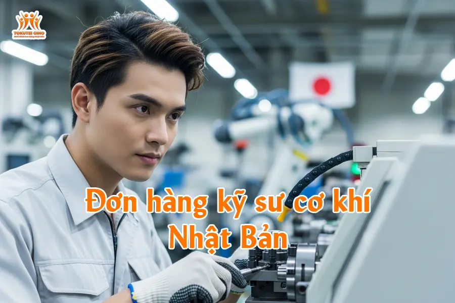 Đơn hàng kỹ sư cơ khí Nhật Bản