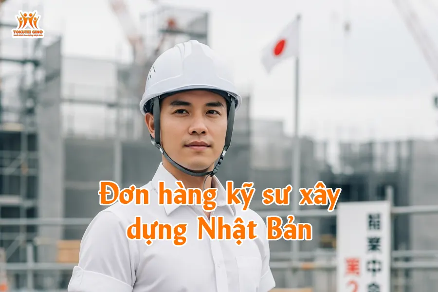 Đơn hàng kỹ sư xây dựng Nhật Bản