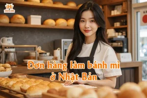 Đơn hàng làm bánh mì ở Nhật Bản