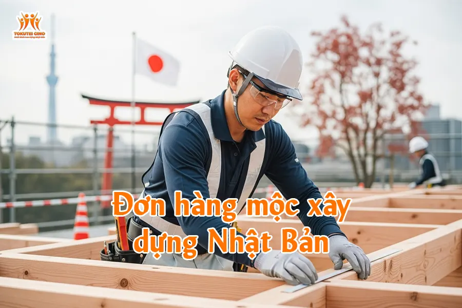 Đơn hàng mộc xây dựng Nhật Bản