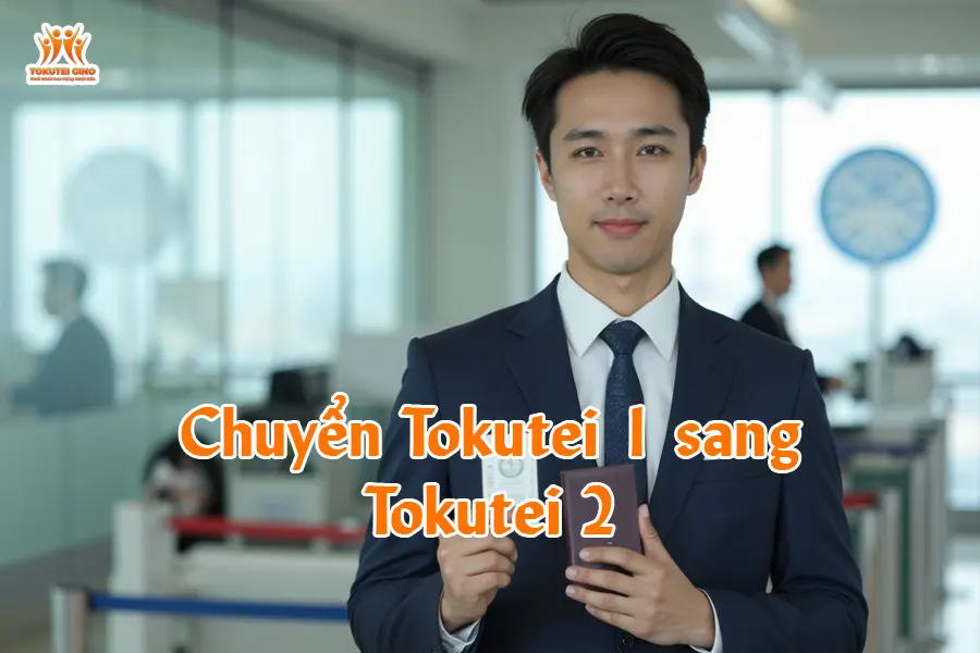 Chuyển Tokutei 1 sang Tokutei 2