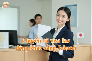 Chuyển từ visa lao động khác sang Tokutei