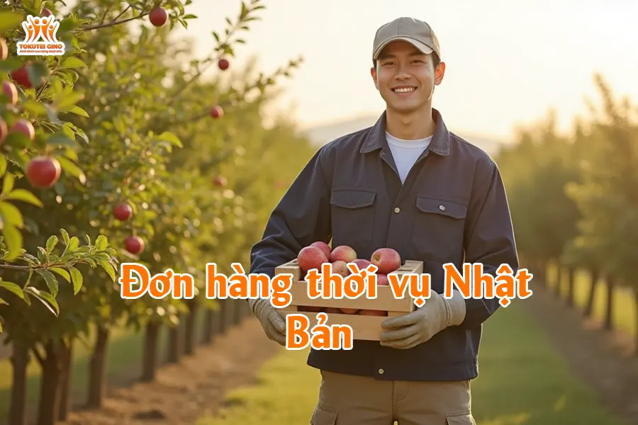  Đơn hàng thời vụ Nhật Bản