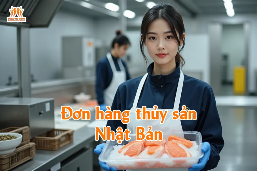 Đơn hàng thủy sản Nhật Bản