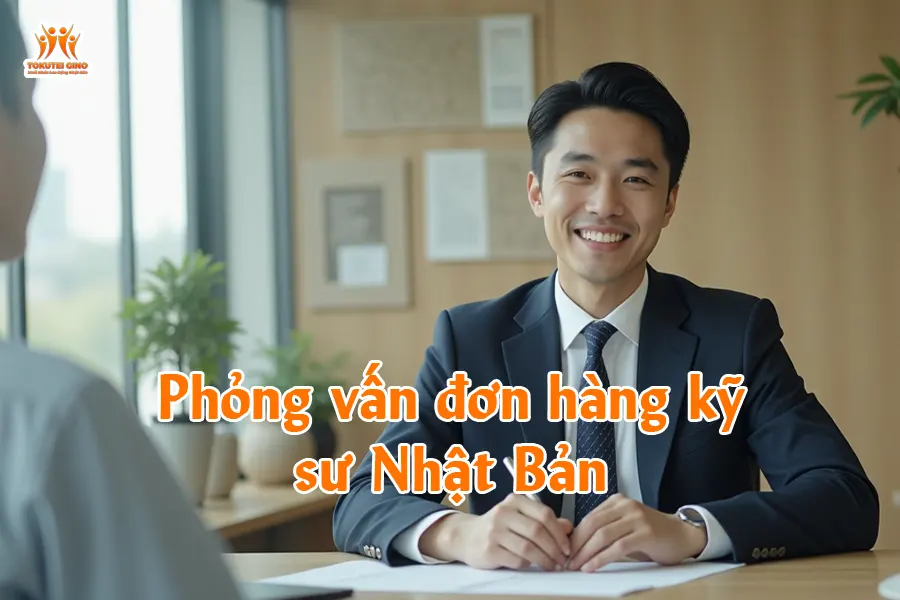 Phỏng vấn đơn hàng kỹ sư Nhật Bản