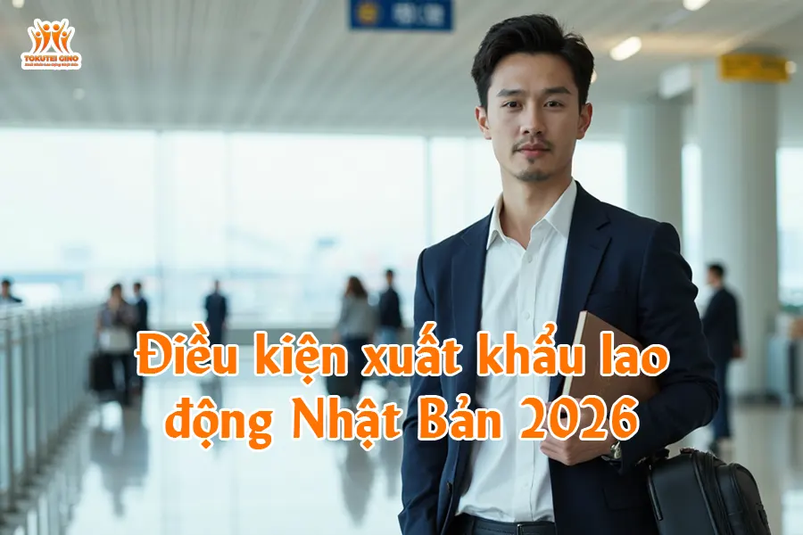 Điều kiện xuất khẩu lao động Nhật Bản 2026