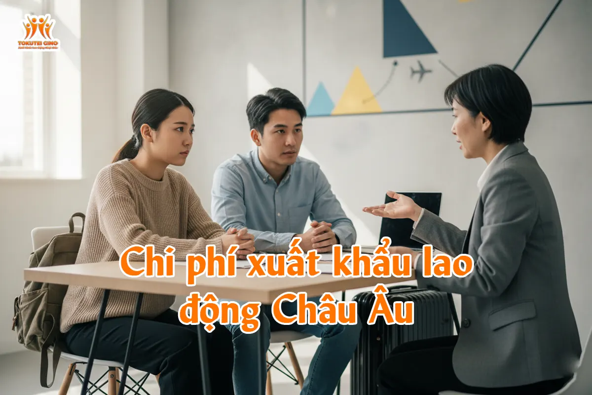 Chi phí xuất khẩu lao động Châu Âu