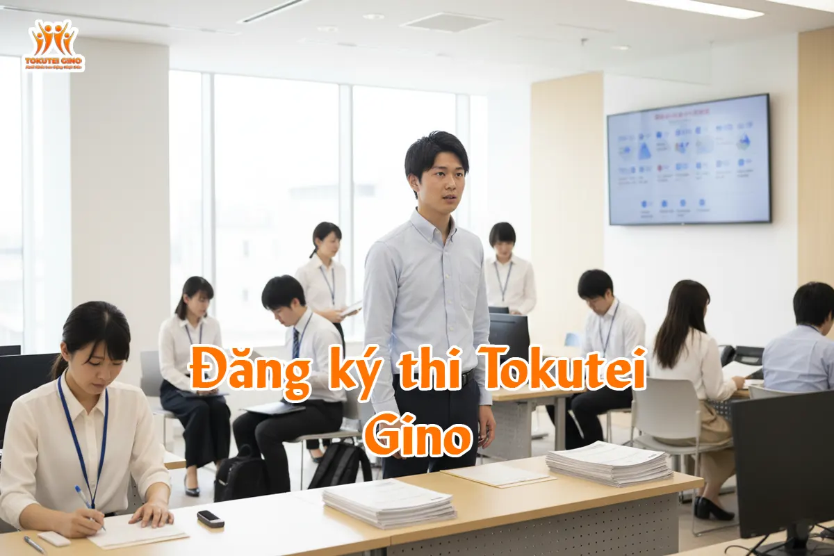 Đăng ký thi Tokutei Gino
