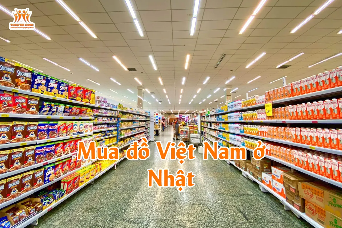 Mua đồ Việt Nam ở Nhật