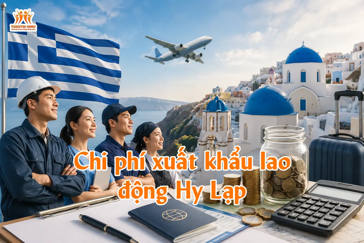 Chi phí xuất khẩu lao động Hy Lạp