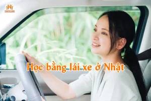 Học bằng lái xe ở Nhật