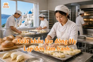 Xuất khẩu lao động Hy Lạp đơn làm bánh