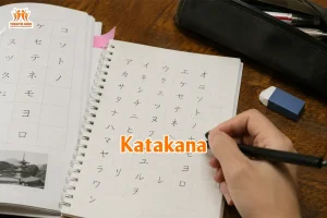 Katakana bảng chữ cái tiếng nhật