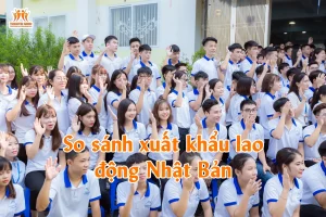 So sánh xuất khẩu lao động Nhật Bản